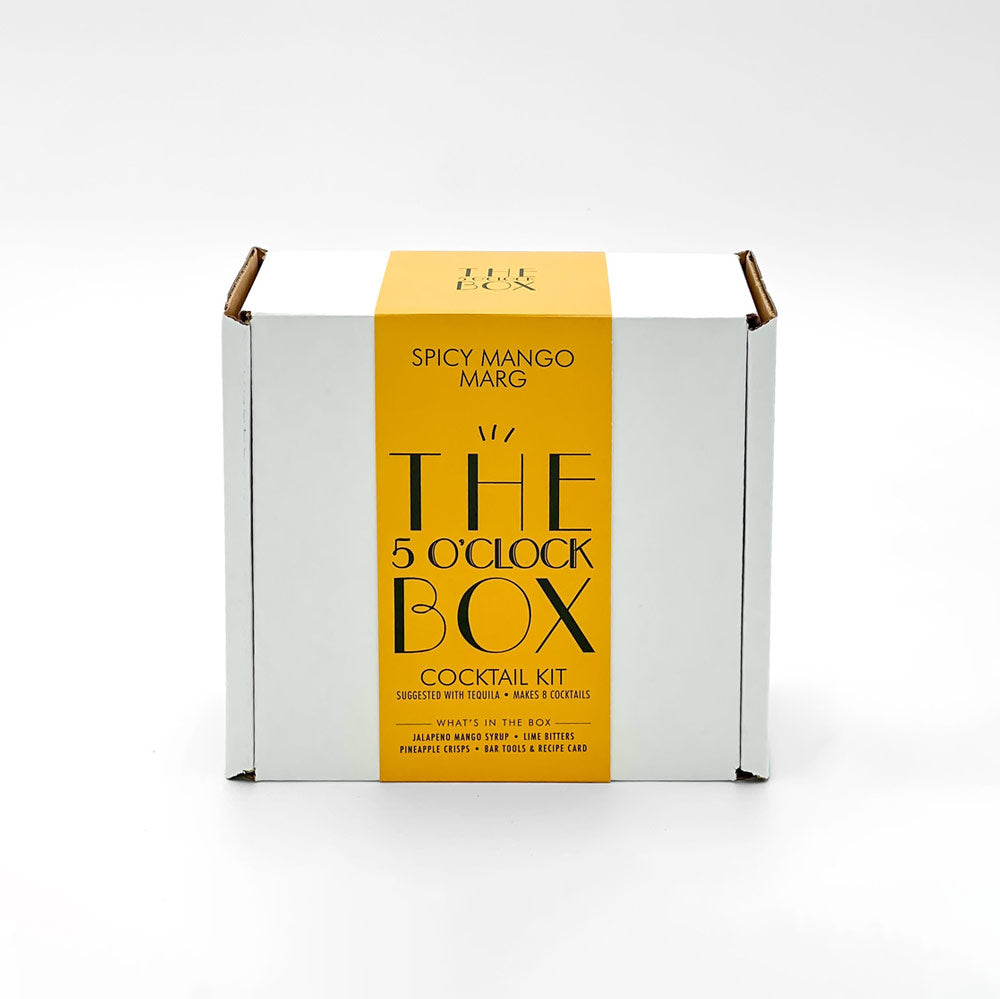 Cocktail Garden Gift Set with 5 O'Clock Box
