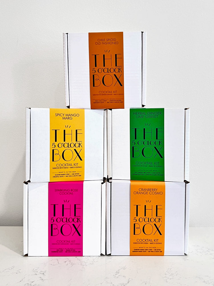 The 5 O'Clock Box Cocktail Kit Subscription