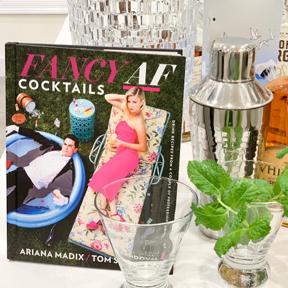 Signed Fancy AF Cocktails Recipe Book