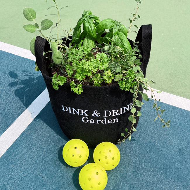 Dink & Drink Giftable Garden with seasonal herbs