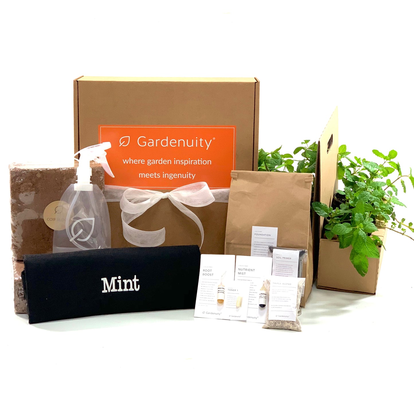 Mint Garden Gift Set‎ with mint patties