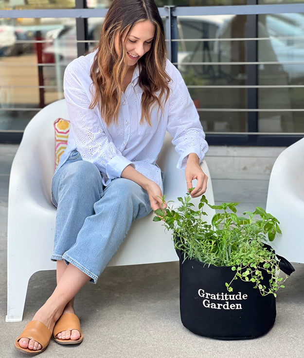 Gratitude Garden Kit with seasonal herbs