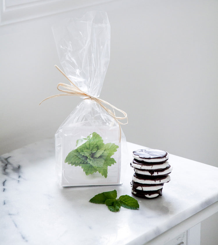 Handmade Dark Belgian Chocolate Mint Patties