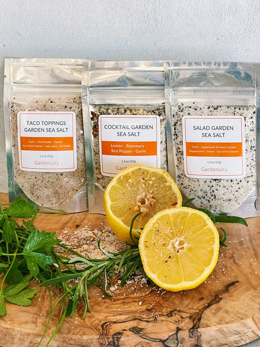 Garden-Inspired Sea Salts