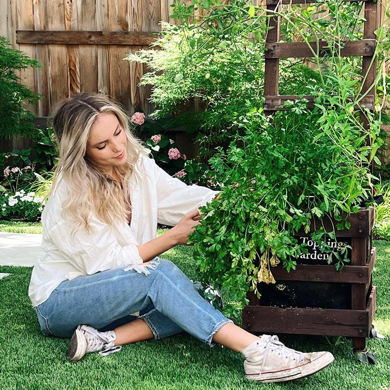 Garden Caddy + Trellis