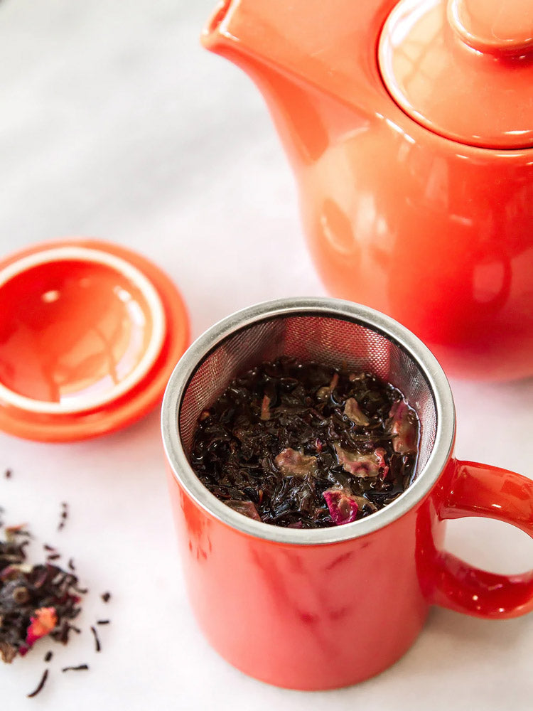 Teapot + Tea Brewer Mugs