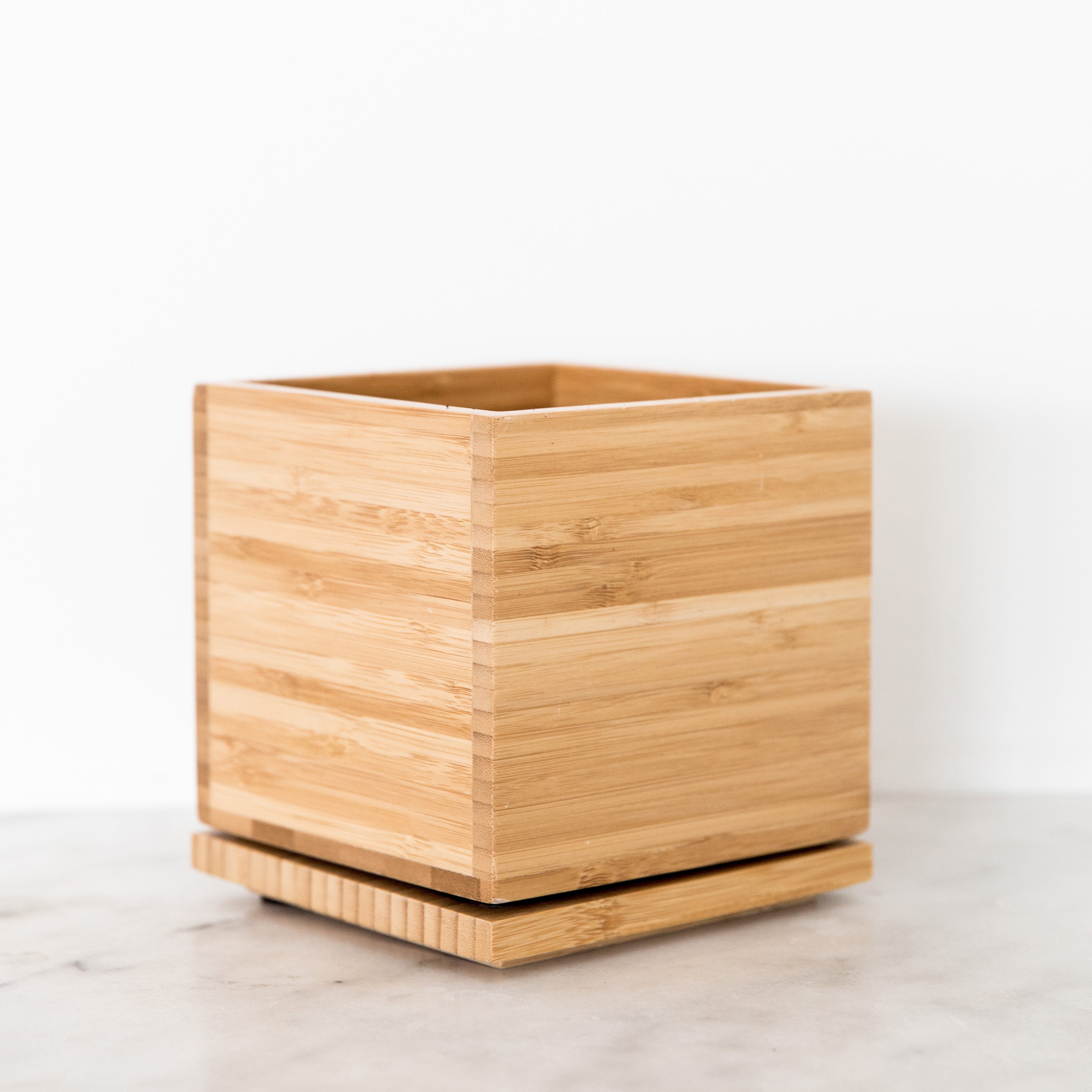 bamboo planter box indoor Small Bamboo Planter Box