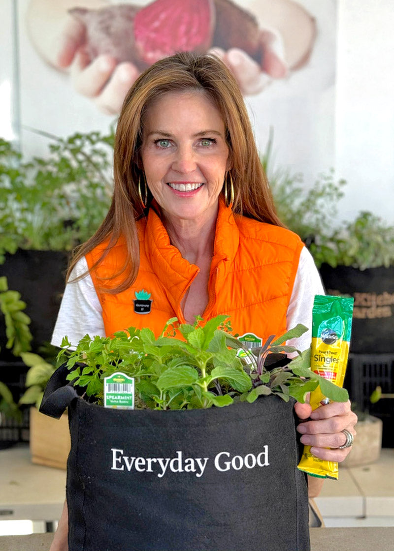 Everyday Good Herb Garden Kit‎ with culinary herb plants