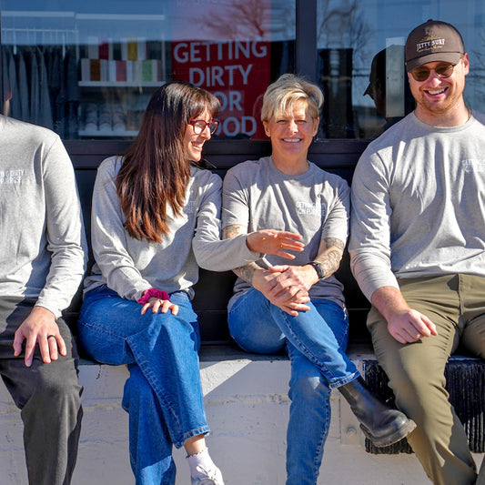 image of Getting Dirty On Purpose Long-Sleeve T-Shirt 