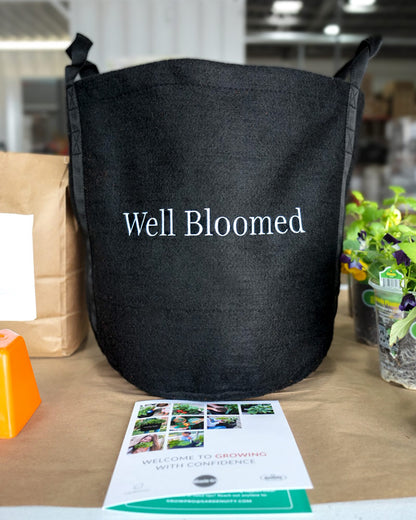 Well Bloomed Garden Kit‎ with edible flowers + herb plants