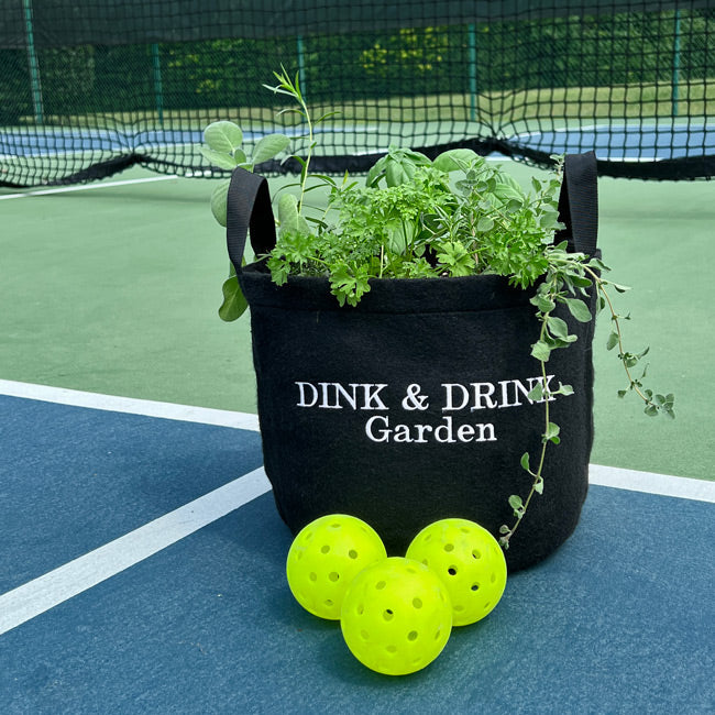 Dink & Drink Garden Kit with seasonal herbs