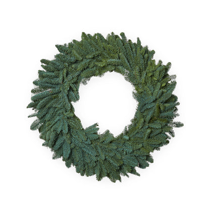 Real Noble Fir Holiday Wreath, 24"