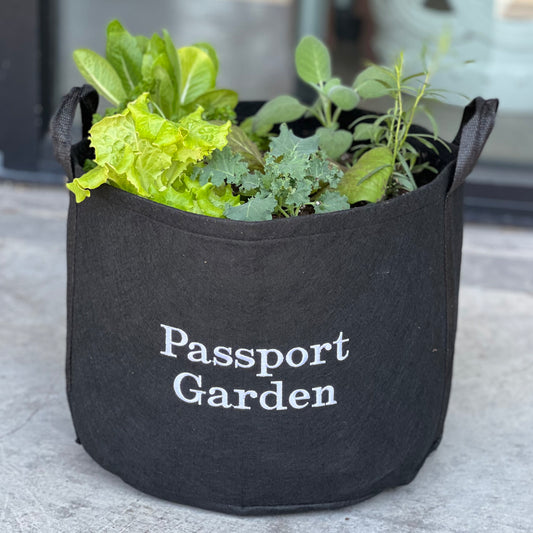 Passport Garden Kit‎ with leafy greens + herbs