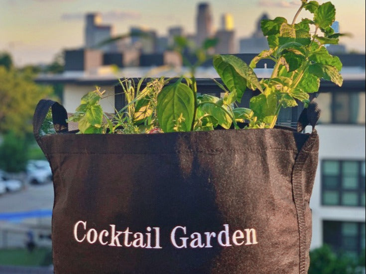 Cocktail Garden Kit‎ with seasonal herbs